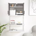 thumbnail image 2 of Harmijoy Metal Wall Cabinet, Garage Storage Cabinet with Locking Doors & 3 Adjustable Shelves, Wall-mounted Lockable Cabinet, 2 of 8