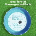 thumbnail image 3 of Talosbo S1 Pro Cordless Robotic Pool Cleaner for Above-Ground & In-Ground Pools Automatic Pool Vacuum 120 Min Runtime Up to 1076 sq. ft, 3 of 10
