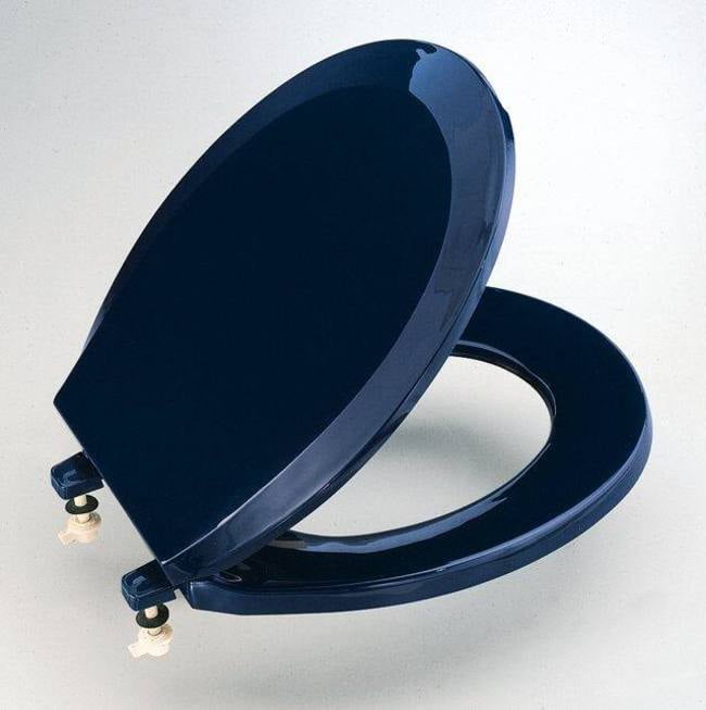 Kohler K4662 Lustra Round Closed Toilet Seat Blue