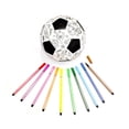 thumbnail image 1 of Balón de Fútbol Athletic Works Para Colorear con Marcadores, 1 of 4