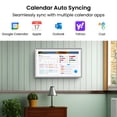 thumbnail image 6 of ApoloSign 27 inch Digital Calendar, Dual-Mode Smart Wall Calendar & Interactive Electronic Touchscreen Chore Chart & Meal Planner for Family Schedules, Sync Calendars, Wall Mount Included (Gray), 6 of 19