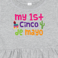thumbnail image 4 of Inktastic Cinco De Mayo Party Babys 1st Girls Baby Dress, 4 of 5