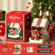 thumbnail image 4 of Bloques de construcción creativos de la serie de Navidad, ciervo, muñeco de nieve, Animal de dibujos animados, Daruma, huevo, modelo de ladrillo, juguete, regalo de Navidad de ren, nuevo producto, 4 of 5