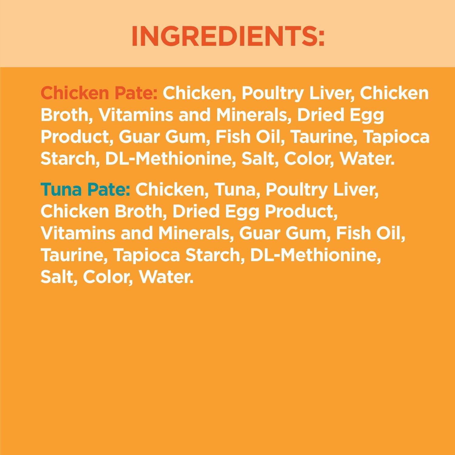 Nourriture humide sans céréales pour chats IAMS PERFECT PORTIONS Healthy Adult format variété - Pâté recette au poulet et recette au thon 12x75g - 24x75g