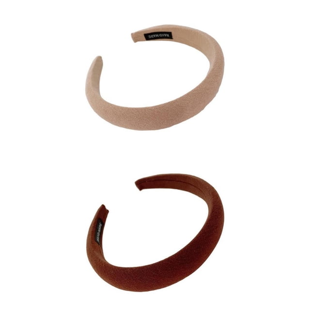 2x Diademas Banda para El Cabello Banda para El Cabello Acolchado Accesorios para El Cabello Suave BLESIY Diademas para el cabello