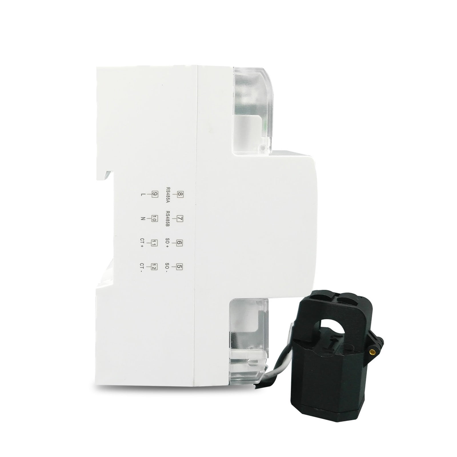 Split CT 65A 100A 50Hz 60Hz Single Phase Muliti-function Din Rail KWH Watt Hour Energy Meter With RS485 ,Protect Safety of Circuit
