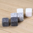 thumbnail image 4 of Bewildely Piedras de hielo para whisky, cubos enfriadores para bebidas, rocas de vino, granito, 6 unidades/juego Barra de herramientas, 4 of 6