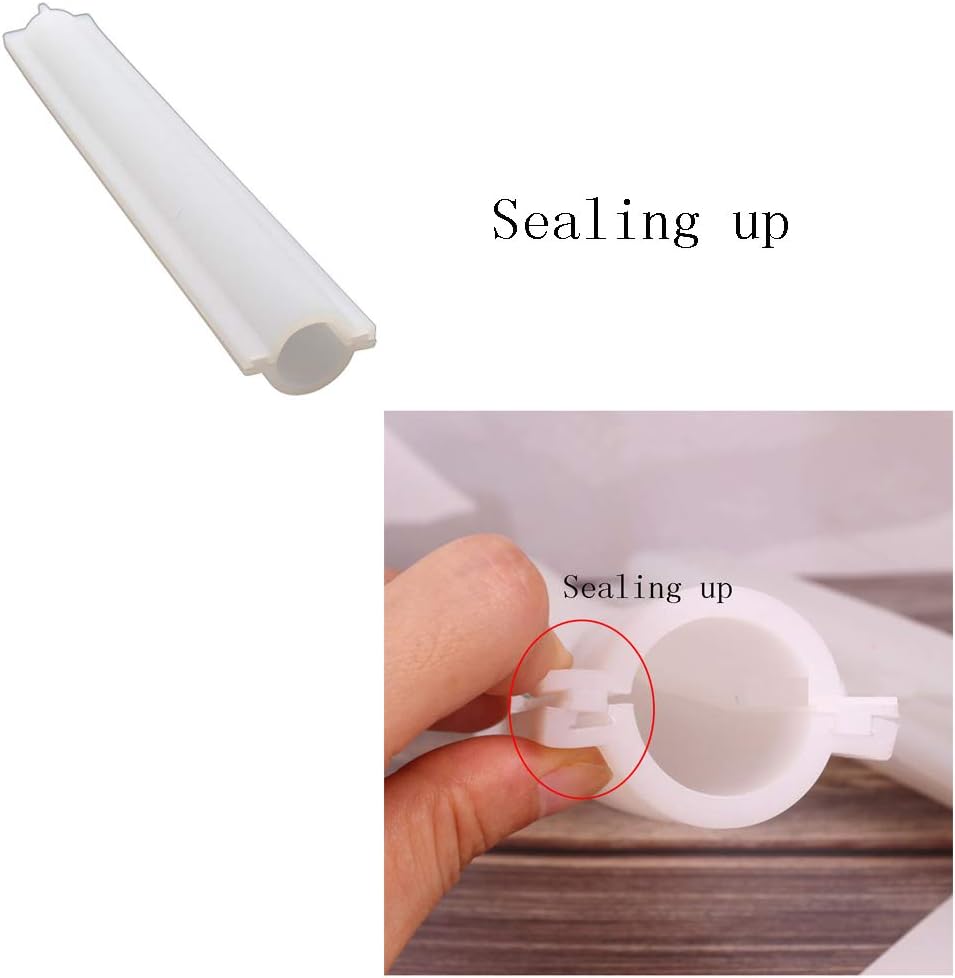 Heart Tube Column Silicone Soap Mold Embed Soap Making Supplies Tool Heart Shape Candle Mold Set Soap Mould