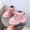 Pink, variant on BRGZLK Toddler Girls Boys Ankle Booties 2026 Autumn Winter Fashion Round Toe Lace-up Non-Slip Soft Flat Hiking Snow Boots for Little Big Kids Beige 5-5.5 Years