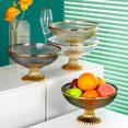 thumbnail image 2 of Xingzhi Decorative Pedestal Bowl Dessert Display Stand Kitchen Countertop Home Clear, 2 of 9