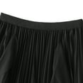 thumbnail image 2 of SWSMCLT Women's Tulle Skirt Long Vintage Pleated Skirt Ruffle High Waist Flowy Black One Size, 2 of 5