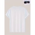 thumbnail image 2 of Girls' T-Shirt "Just A Girl Who Loves Fall" Cute Leopard Print Pumpkin Thanksgiving Autumn Short Sleeve Top, 2 of 6