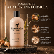 Pete & Pedro HYDRATE – Hydrating Moisturizing Argan Oil Shampoo, 8.5 oz.