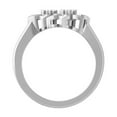 thumbnail image 2 of ARAIYA FINE JEWELRY 14K White Gold Round Diamond Fashion Band Ring (1/3 cttw, I2-I3 Clarity, I-J Color) Size 6.5, 2 of 6
