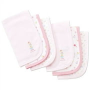 Gerber - Terry Burp Cloths 6-Pack, Pink