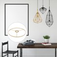 thumbnail image 3 of HINTRMENT Lampshade Bracket Table Lamp Shade Iron Golden 1Pack, 3 of 8