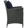 thumbnail image 4 of Modway Sojourn 9 Piece Outdoor Patio Sunbrella® Dining Set in Canvas Navy, 4 of 7