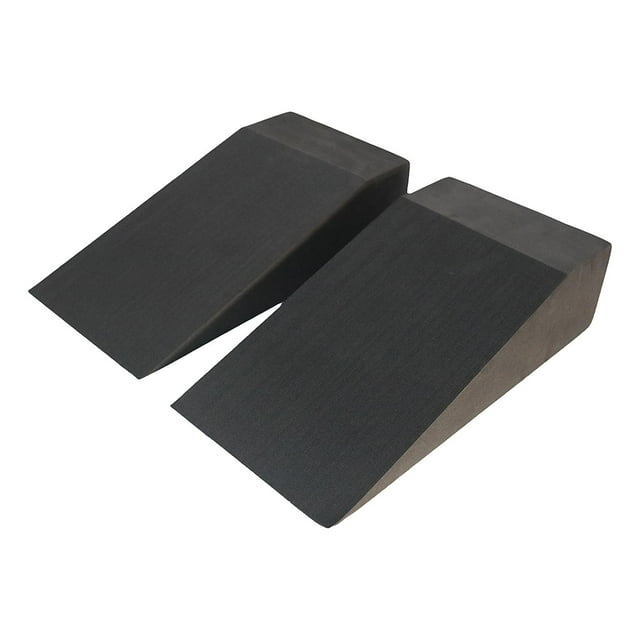 2x Foam Yoga Wedge Blocks Training Equipment Squat Boards Squat Wedge Blocks Leg