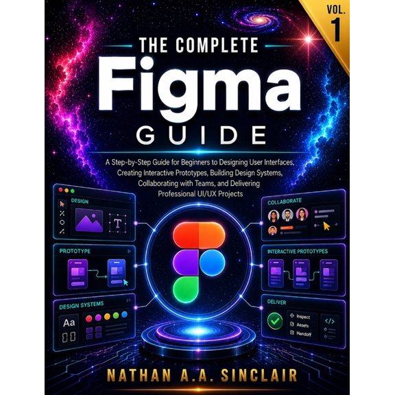 The Complete Figma Guide The Complete Figma Guide VOL.1: A Step-by-Step Guide for Beginners to Designing User Interfaces, Creating Interactive Pr, Book 1, (Paperback)