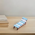 thumbnail image 4 of AURARMLET 1Pcs Miniature Bench Natural Wood For Fairy Garden Decor Christmas, 4 of 8