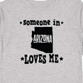 thumbnail image 4 of Inktastic Arizona Someone Loves Me Boys or Girls Long Sleeve Toddler T-Shirt, 4 of 5