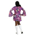 thumbnail image 4 of Adult Groovy Flower Power Costume, 4 of 7