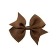 thumbnail image 5 of 4 Inch Ribbon Hair Bow with Alligator Clip for Women and Girls, 20 Colors With Stay Put Hair Clips, 5 of 27