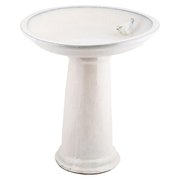 FB423 Bath on Pedestal with , Ceramic, White