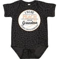 thumbnail image 3 of Inktastic I Wear Peach for My Grandma Uterine Cancer Awareness Boys or Girls Baby Bodysuit, 3 of 5