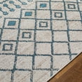 thumbnail image 2 of Livabliss Washable Rugs for Living Room, 7ft Round Lavadora Global Blue Round Area Rug, Bedroom Dining Room Home Decor Stain Resistant Carpet (6'7" x 6'7"), 2 of 6
