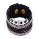 thumbnail image 1 of Accesorios de joyería de tejido de pulsera de diamantes de imitación de terciopelo de moda con cuentas (negro), 1 of 3