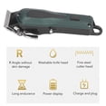 thumbnail image 3 of Electric Hair Trimmer, Green  Blade R Angle Electric Hair Clipper Cordless  For Home For Beginners, 3 of 8