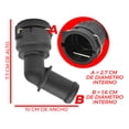 thumbnail image 2 of Conector Manguera Calefacción Vw Beetle Jetta Passat, 2 of 6