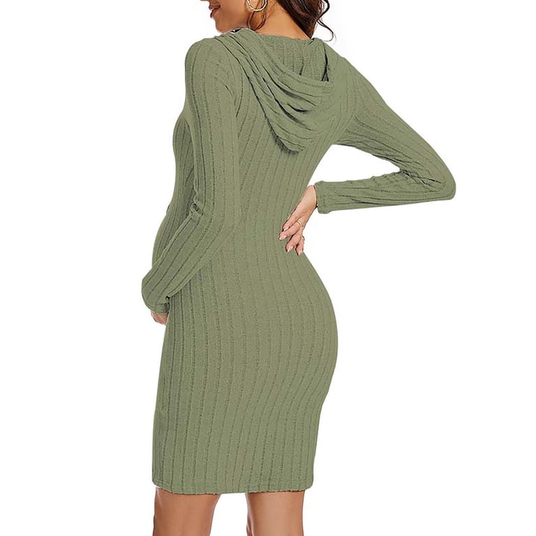 long cable knit dress Seasonal Treats Cable Knit Sweater Dress in Black main image 1