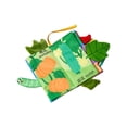 thumbnail image 2 of Libro de Tela de Educación Temprana, Libro de Tela con Cola, Juguete Educativo, Juguete Sensorial con Dispositivo BB Como Regalo para Baby Shower, Niñ Frutas vegetales, 2 of 8