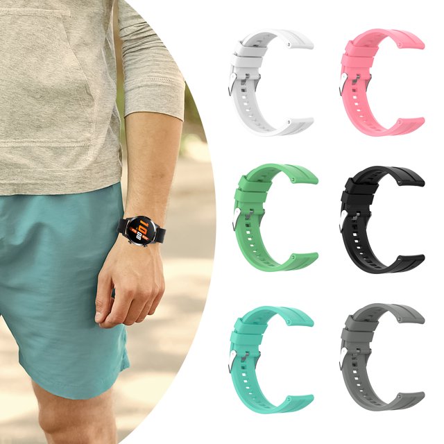 Gwong Electrónica Pulsera de banda de correa de reloj de silicona suave de 22 mm para Huawei GT2 PRO / GT 2E / GT / GT2