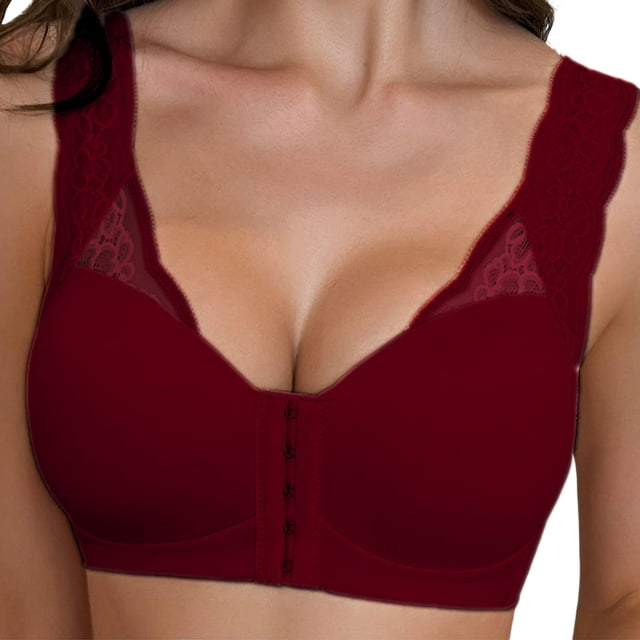 Seamless Lace Trim Bra for Everyday Comfort and Support Bralette with Cups All Season Wear Easy Wear Underneath Tops and Tees Versatile for Daily Dressing