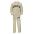 thumbnail image 4 of Vacation Outfits for Men Women Oversized Acid Wash Hoodie Casual Long Sleeve Shirts,Los Angeles-Beige XXXL, 4 of 4