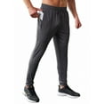 thumbnail image 3 of sogami Men's Joggers with Zipper Pockets Elastic Waist Sweatpants Athletic Pants for Jogging,Running, 3 of 6