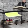 thumbnail image 2 of Estante para zapatos, 6 piezas, estante para almacenamiento de zapatos, organizador, soporte de exhibición, zapatillas de plástico, 2 of 6