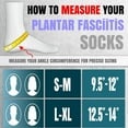 thumbnail image 2 of Plantar Fasciitis Compression Socks for Women&Men Ankle Brace Compression Sleeve-Provides Arch Support & Heel Pain Relief, 2 of 6