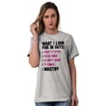 thumbnail image 5 of What I Look In Guys Mastiff Dog Lover Women's Graphic T Shirt Tees Brisco Brands S, 5 of 5