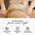 thumbnail image 4 of Accessories Anti Cellulite Masseur Rouleau de Massage Cuisse Appareil Maderothrapie Bois 40 cm, 4 of 5