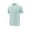 Green, variant on Lmnyox Casual Athletic Shirts Men's Short Sleeve Stand Collar Zipper Up Running Sport Tee with Zipper Pocket