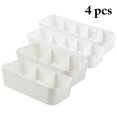 thumbnail image 2 of Drawer Organizer Tray Divided: 4PCS Cute Drawer Tray Divider Underwear Organizer, 2 of 9