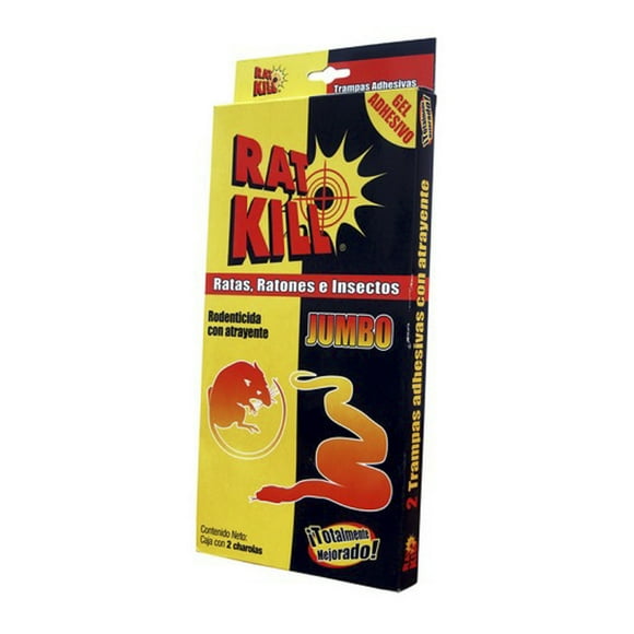 Charola Engomada Rata Jumbo 2 Charolas Rat- Rat-Kill R-223