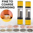 thumbnail image 3 of Salt And Pepper Grinder Set,manual Pepper Mills With Adjustable Coarseness, Refillable Spice Grinders, 3 of 5