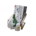 thumbnail image 3 of Wanderlust Soft Flannel Fleece Blanket, Bahamas Map Beach Cayman Islands Geography District Holiday Tourism, Cozy Plush for Indoor and Outdoor Use, 60" x 80", Hunter Green Blue Red, by Ambesonne, 3 of 5