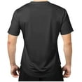 thumbnail image 4 of Besolor Men's Workout Shirts V Neck Short Sleeve Lightweight Breathable Basic Tee Shirt for Running Gym Sports, 4 of 8