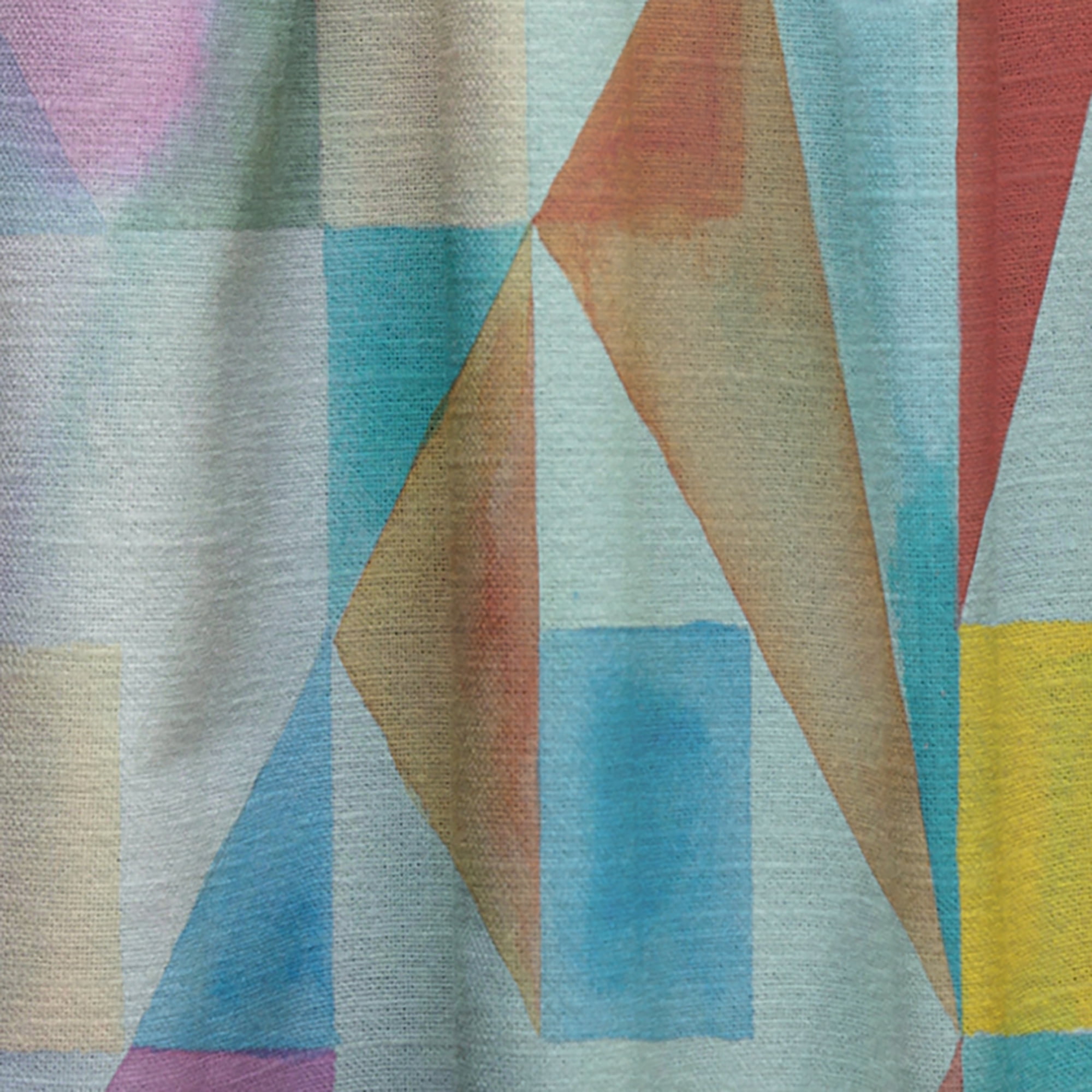 Designart 'Modern Mix Color Patchwork' Modern & Contemporary Curtain Panel